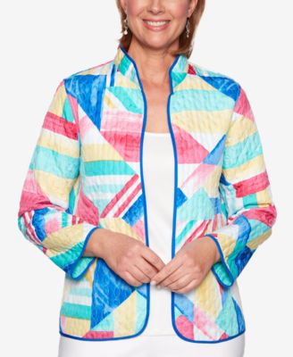 alfred dunner quilted jacket