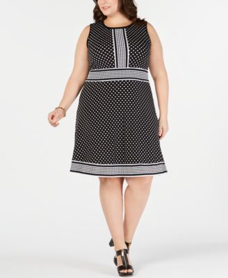 michael kors plus size dresses