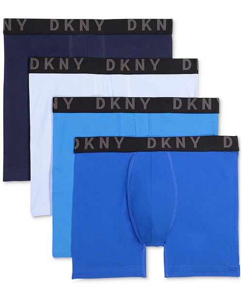 DKNY Men's 4-Pk. Cotton Stretch Boxer Briefs