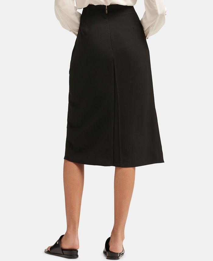 DKNY Ruched-Side Skirt - Macy's