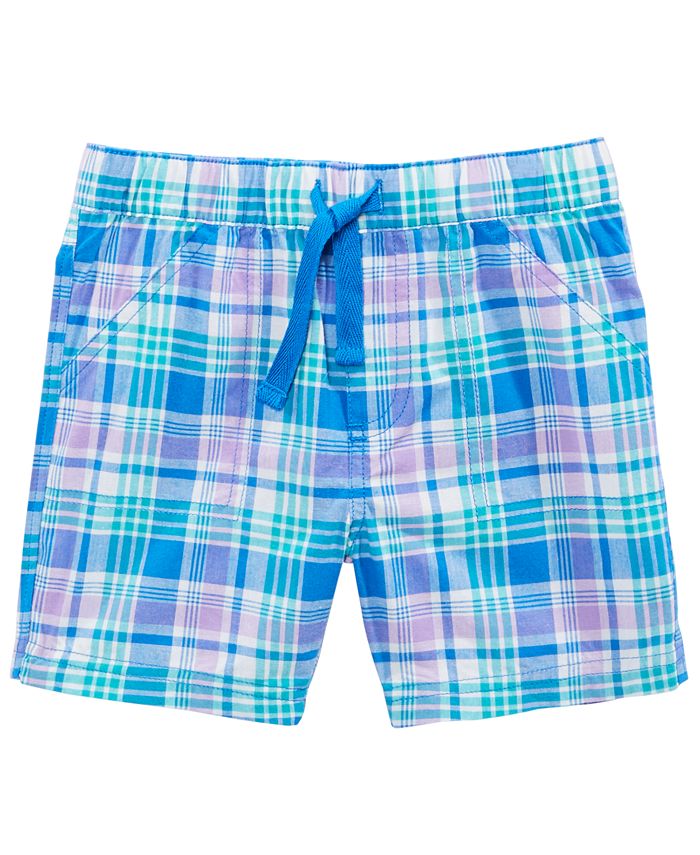 First Impressions Baby Boys Plaid Shorts, Created for Macy's & Reviews ...