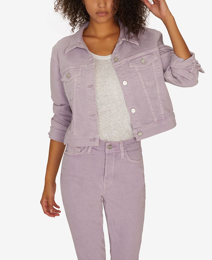 Sanctuary Stevie Cropped Denim Jacket Macy s