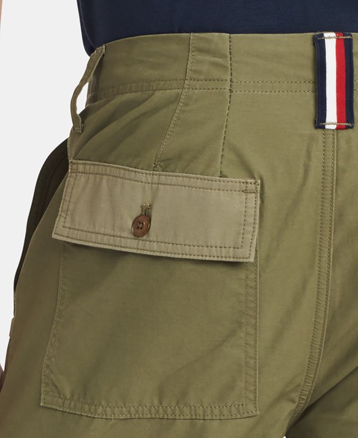 Tommy Hilfiger Men's Ben Regular-Fit Colorblocked Logo Pants - Macy's
