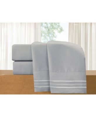 Luxury Soft Solid 4-Pc. Sheet Set, California King
