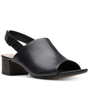 image of Clarks Collection Women-s Elisa Lyndsey Slingback Sandals, Created for Macy-s Women-s Shoes
