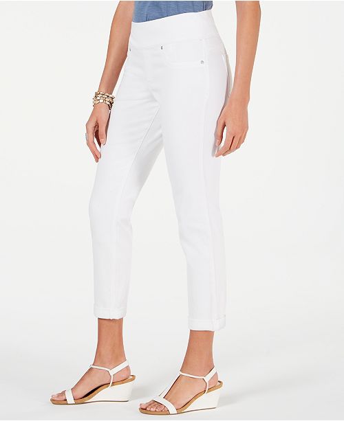 Style & Co Pull On Boyfriend Jeans, Created for Macy's & Reviews ...