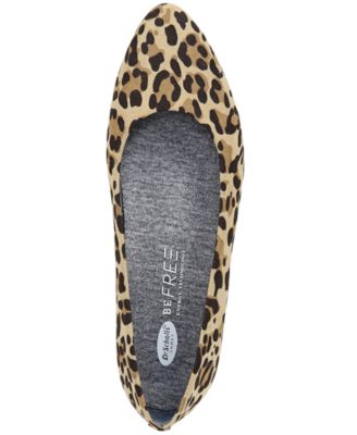 dr scholls leopard flats