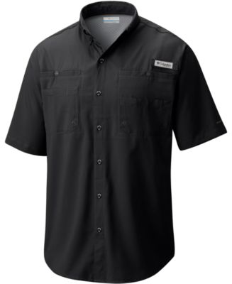 Columbia Camicia Uomo PFG Tamiami II A Maniche Lunghe – UPF 40, Antiumidità, Leggera – Collegiate Blu Navy, 6X