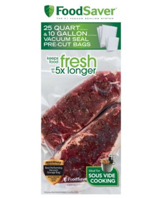 FoodSaver - Sous Vide Vacuum Sealing Bags Combo Pack