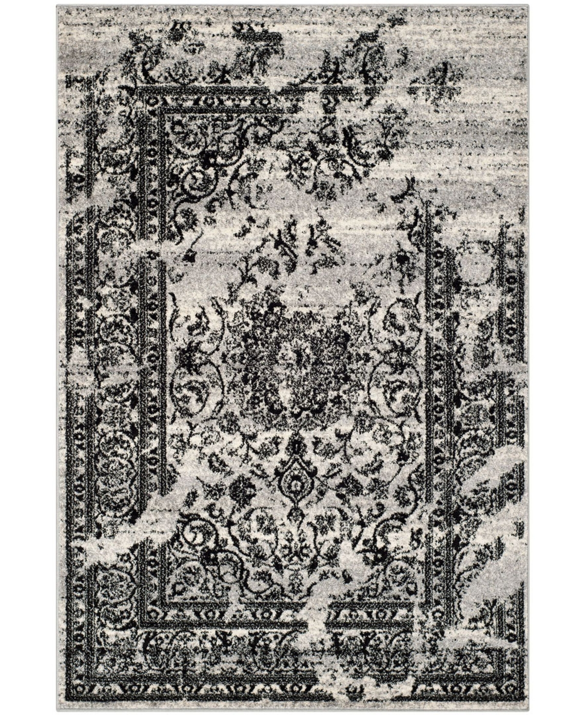 Safavieh Adirondack 10' x 14' Rug - Silver/black