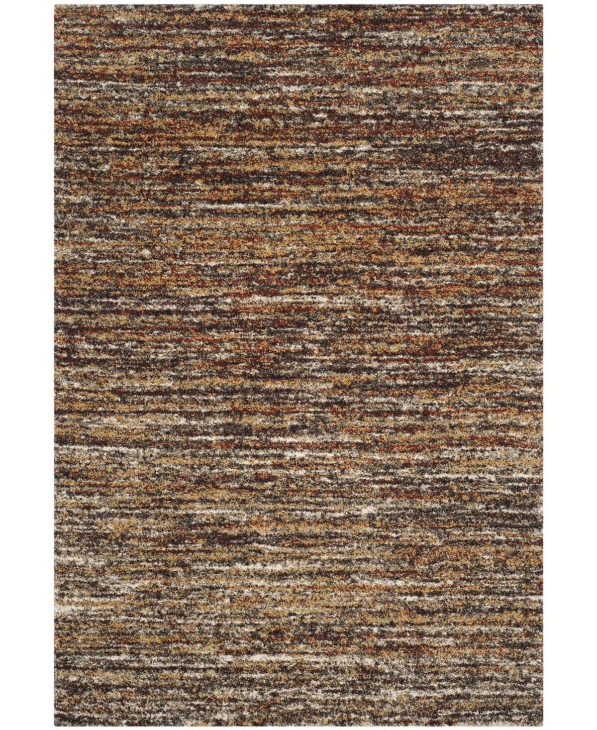 Safavieh Retro Ivory and Gold 8' x 10' Area Rug - Ivory