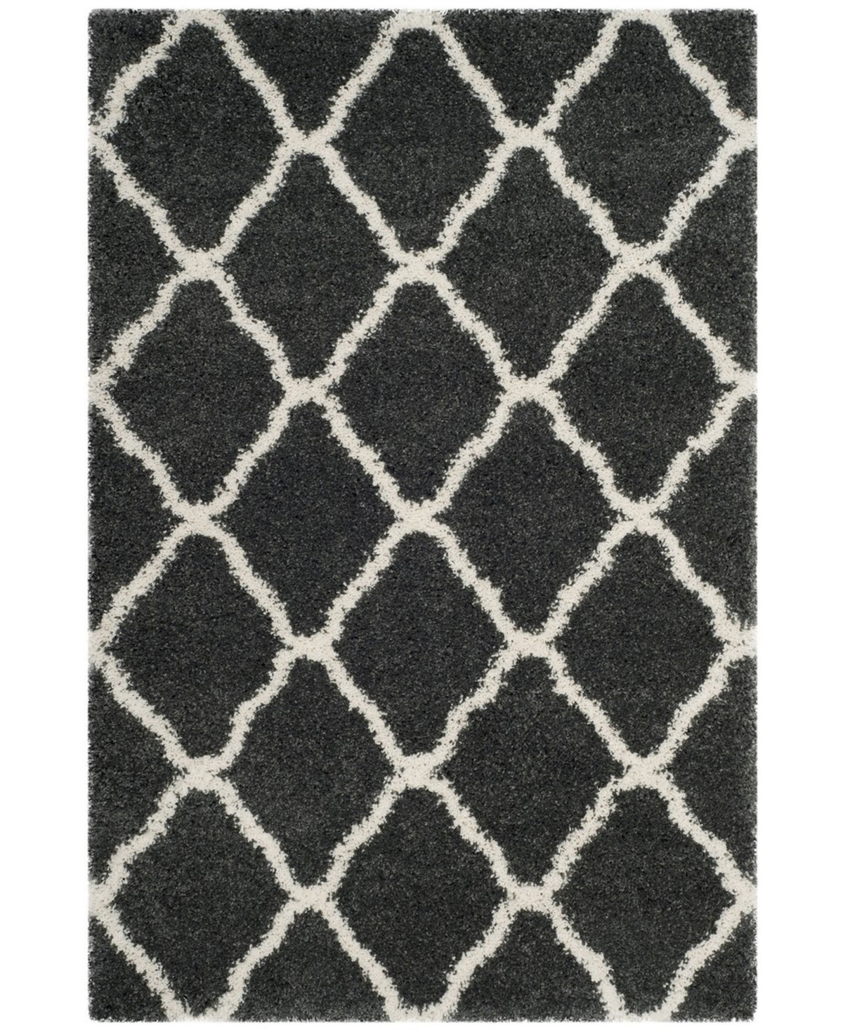 Safavieh Hudson 6' x 9' Area Rug - Dark Grey/Ivory