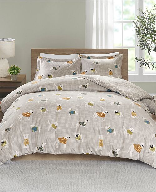 Jla Home Cozy Flannel King Cal King 3 Piece Duvet Set Reviews