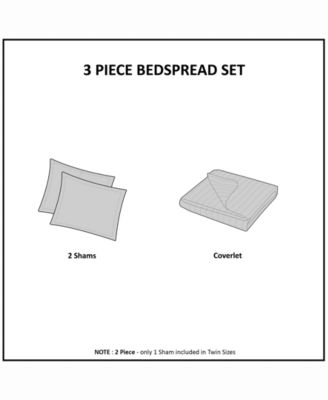 510 Design Oakley 3-Pc. Bedspread Set, King/California King