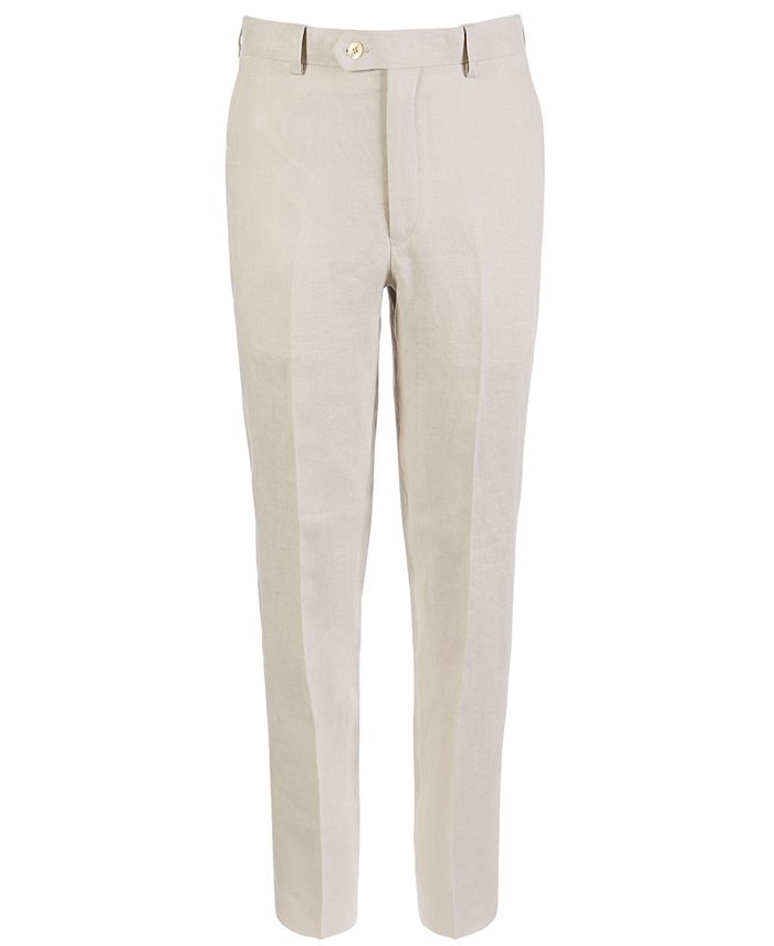 Lauren Ralph Lauren Big Boys Classic-Fit Linen Suit Pants & Reviews ...