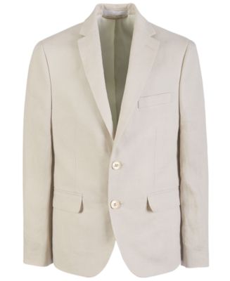 Lauren Ralph Lauren Big Boys Classic-Fit Linen Suit Jacket - Macy's