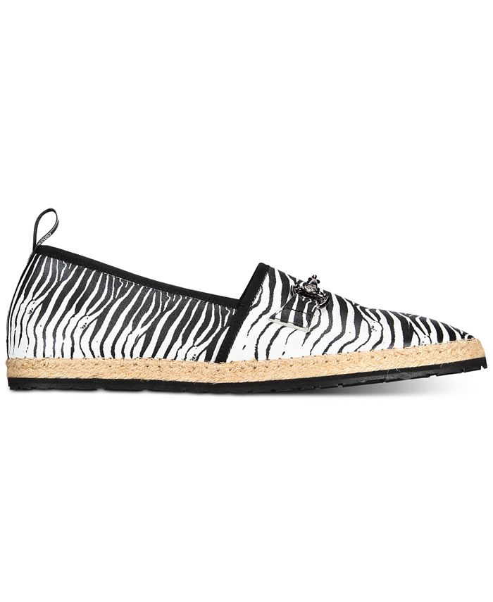 Roberto Cavalli Men's Zebra Espadrilles Slip-Ons - Macy's