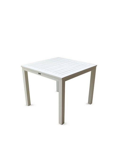 Courtyard Casual Skyline Aluminum Outdoor Square Dining Table