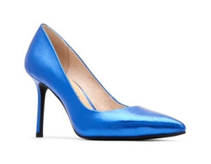 Katy Perry Sissy Pumps Women's Shoes In Super Blue Metallic