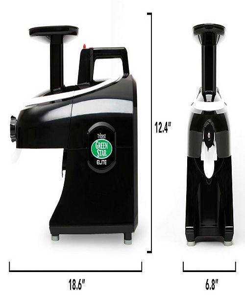 Tribest Greenstar Elite Jumbo Twin Gear Complete Masticating Juicer