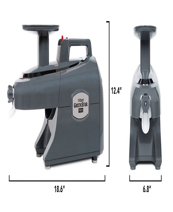 Tribest Greenstar Pro Commercial Complete Masticating Juicer with All