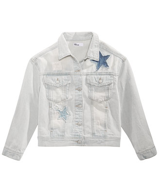 Epic Threads Big Girls Star Cotton Denim Jacket, Created for Macy's ...