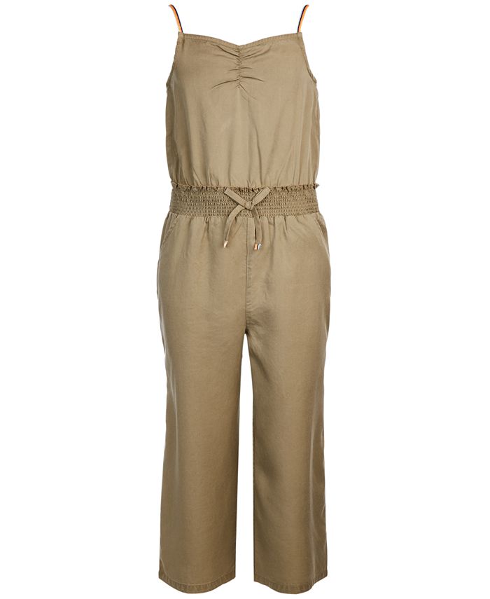 Epic Threads Big Girls Smocked-Waist Jumpsuit Created for Macy's - Macy's