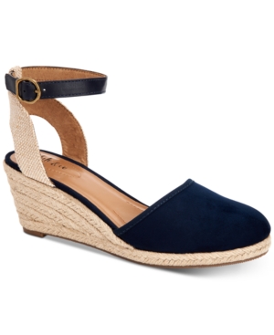 Style & Co Mailena Wedge Espadrille Sandals Created for Macy's Women's Shoes