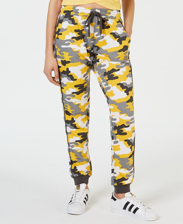 Ultra Flirt Juniors Camo Printed Sweatpants Macy s