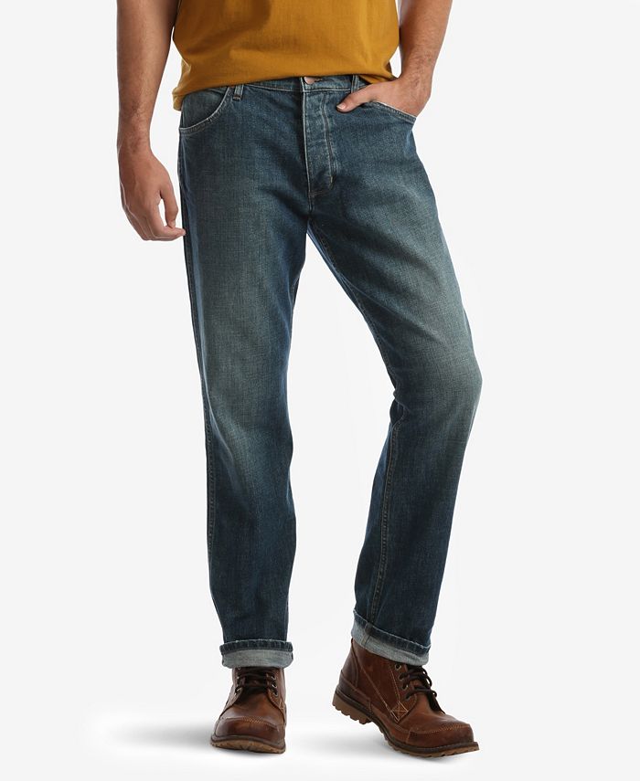 Wrangler Men's Regular Fit Straight Leg Jeans - Macy's