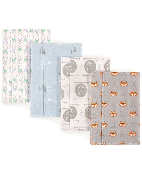 Luvable Friends Flannel Burp Cloth 4 Pack One Size Reviews