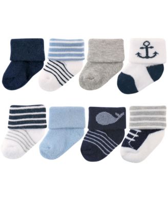 Luvable Friends Baby Boys Soft Terry Knit Booties - Whale 18$