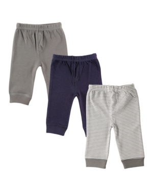 Luvable Friends Baby Tapered Ankle Pants 3-Pack 0-24 Months