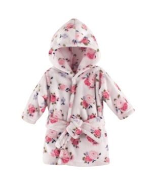 Luvable Friends Coral Fleece Hooded Bathrobe 0-9 Months