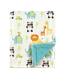 Mink/Sherpa Blanket, One Size