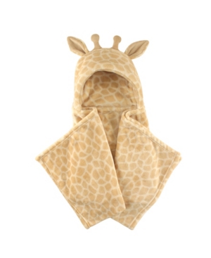 Hudson Baby Hooded Plush Blanket One Size