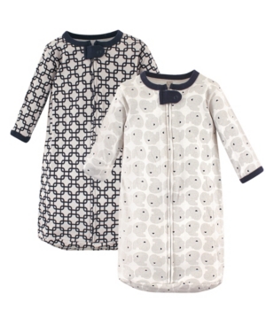 Hudson Baby Girl and Boy Duck Long-Sleeve Wearable Sleeping Bag Sack Pack of 2