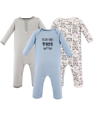 Hudson Baby Boys and Girls Cotton Coveralls