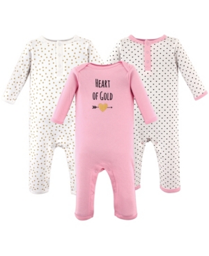 Hudson Baby Boys and Girls Cotton Coveralls