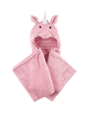 Hudson Baby Hooded Plush Blanket One Size