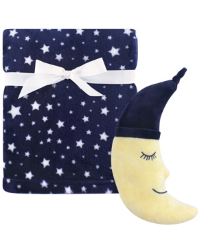 Hudson Baby Baby Plush Blanket and Toy 2-Piece Set One Size