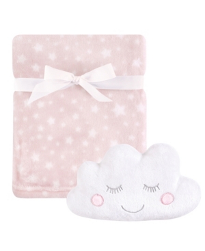 Hudson Baby Baby Plush Blanket and Toy 2-Piece Set One Size
