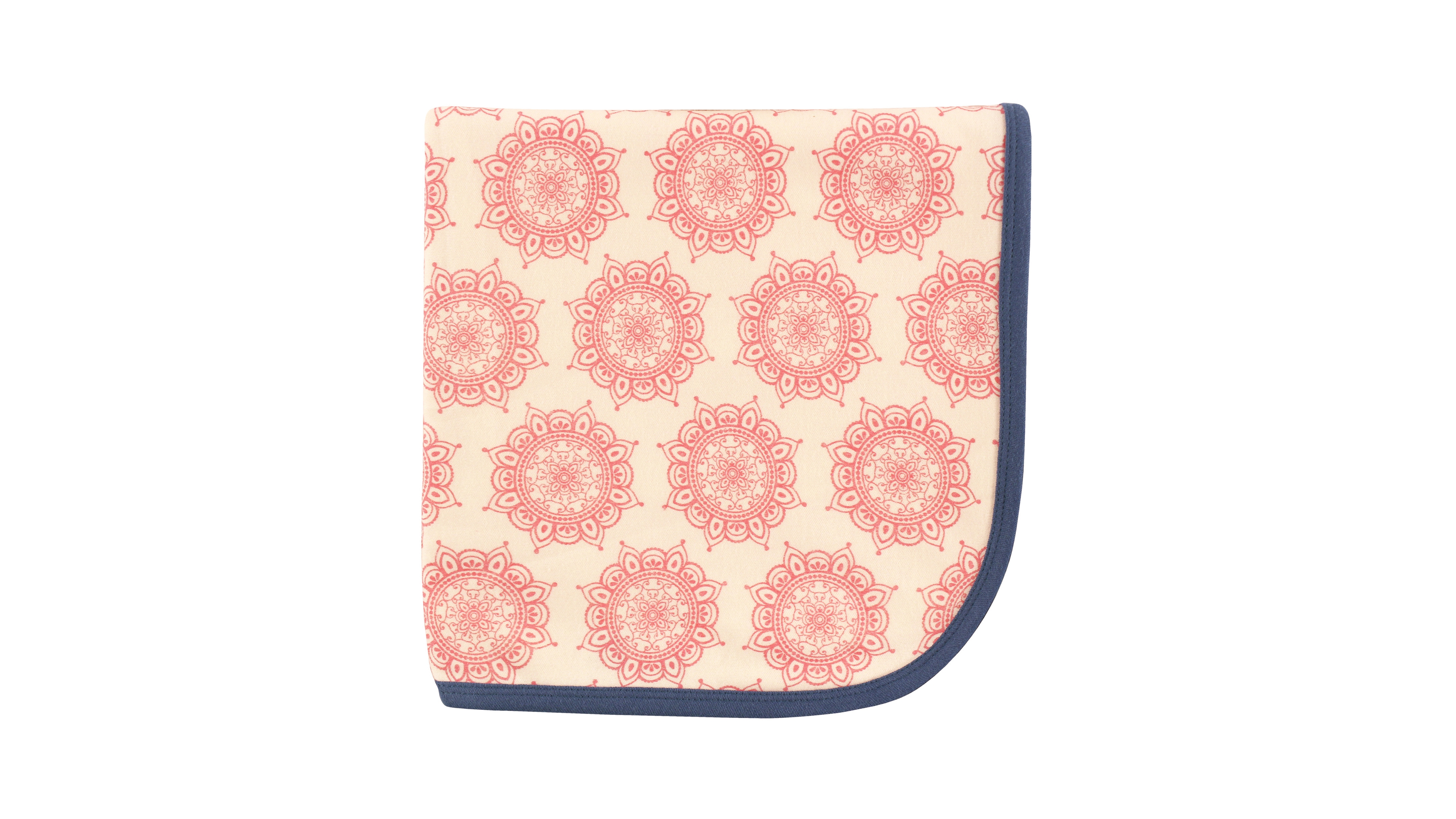 Touched by Nature Baby Girl Organic Cotton Swaddle, Receiving and Multi-purpose Blanket