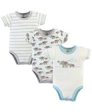 Touched By Nature Organic Cotton Bodysuits 3-Pack 0-24 Months