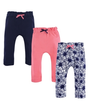 Touched By Nature Organic Cotton Pants 3-Pack 0-24 Months