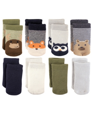 Luvable Friends Basic Socks 8-Pack 0-24 Months