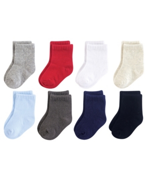 Luvable Friends Basic Socks 8-Pack 0-24 Months
