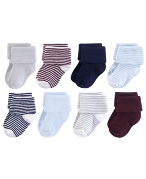 Luvable Friends Basic Socks 8-Pack 0-24 Months