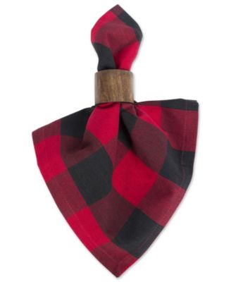 Design Imports Buffalo Check Napkin, Set of 6