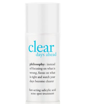 philosophy - clear days ahead fast acting acne spot treatment, .5 oz